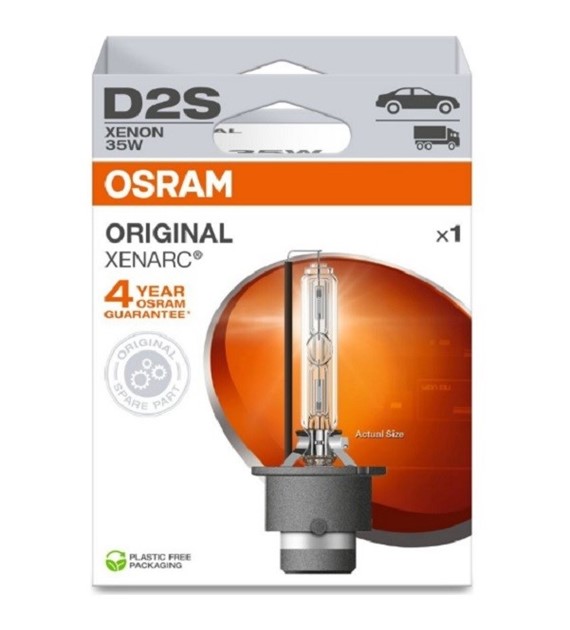 Żarówka Xenon  Osram  D2S 35W XENARC ORIGINAL D2S 1HB