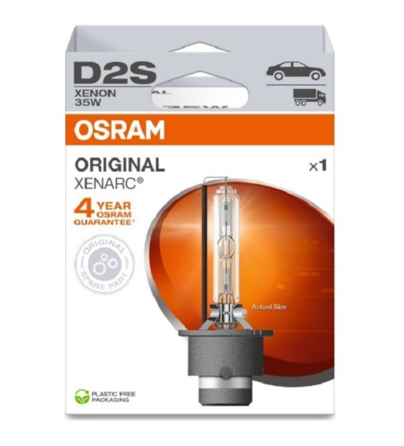 Żarówka Xenon  Osram  D2S 35W XENARC ORIGINAL D2S 1HB