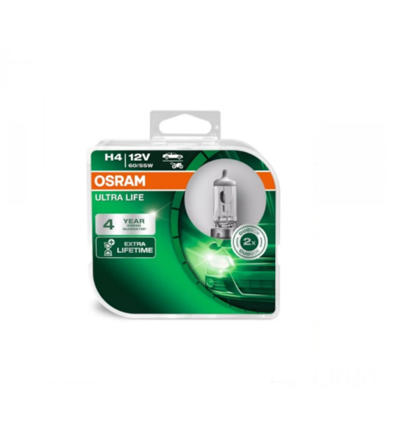 Żarówka 12V H4  60/55W Osram ULTRA LIFE H4 2HB 2szt.