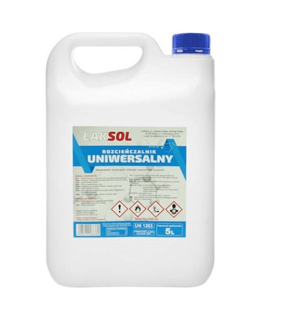 Rozcienczalnik uniwersalny 5l LAKSOL