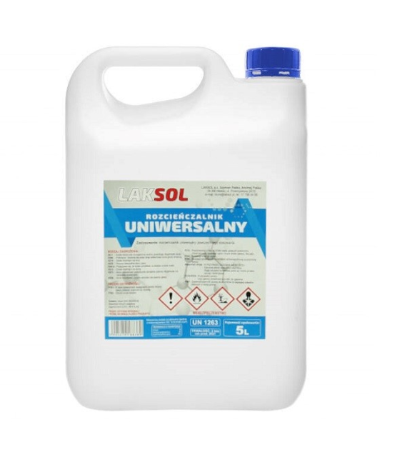 Rozcienczalnik uniwersalny 5l LAKSOL