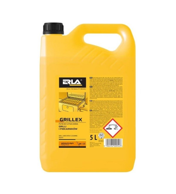 K2 Erla Grillex płyn do czyszczenia grilli i piekarników 5l (opak. 4szt) R1005  qq WW
