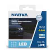 Żarówka 12/24V H7 LED RANGE POWER ADVANCED Narva 6000K 2szt w komplecie