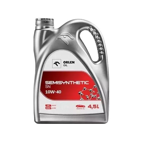Olej Orlen  Semisynthetic SN  10W/40 op. 4,5l ( dawny Lotos Semi )