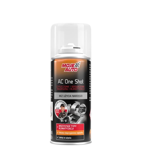 Moje Auto AC ONE SHOT *Black* Odświeżacz klimatyzacji i nawiewów (granat) 150ml (19-680)