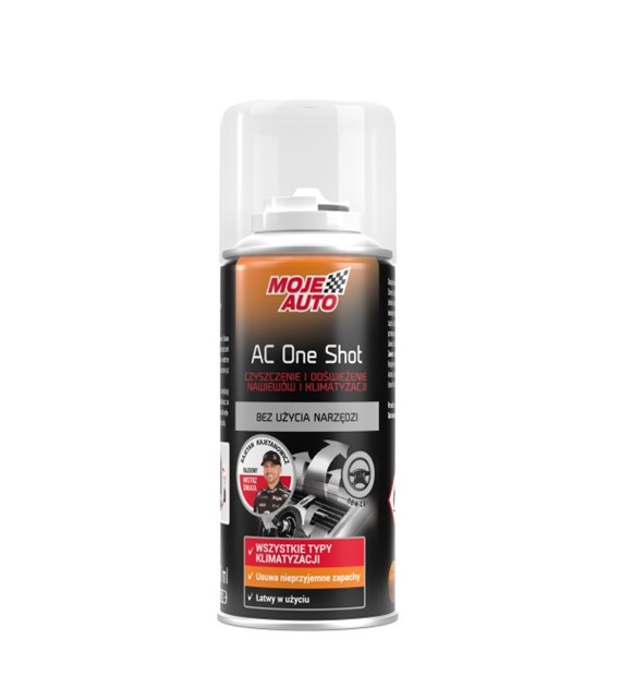 Moje Auto AC ONE SHOT *New Car* Odświeżacz klimatyzacji i nawiewów (granat) 150ml (19-681)