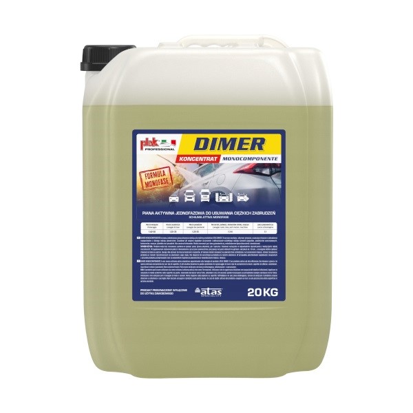 Atas-myjnia Dimer MONOCOMPONENTE aktywna piana jednofazowa 20kg