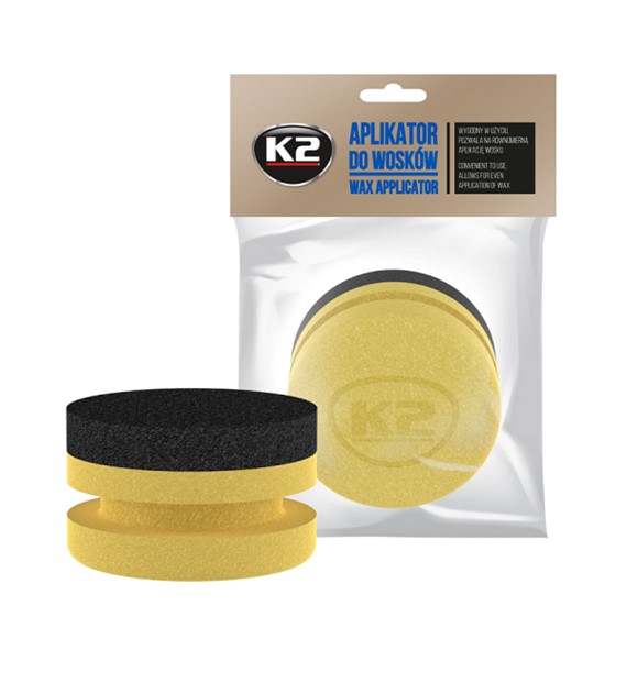 K2 Aplikator gąbkowy do wosków (op. 12szt) (K730)