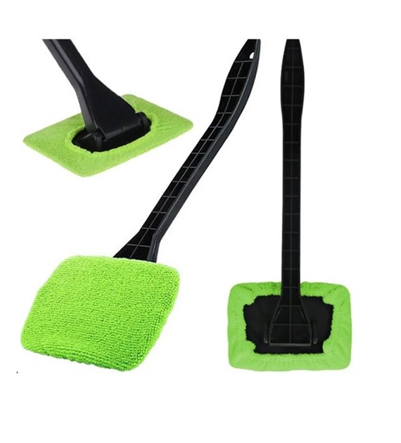 Myjka z mikrofibrą do szyb okien usuwania pary uniwersalna czyścik do auta  *XJ3305*