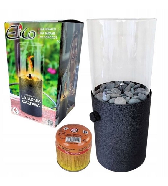 Lampa gazowa zewnętrzna FMHT700 ELICO 190g x4