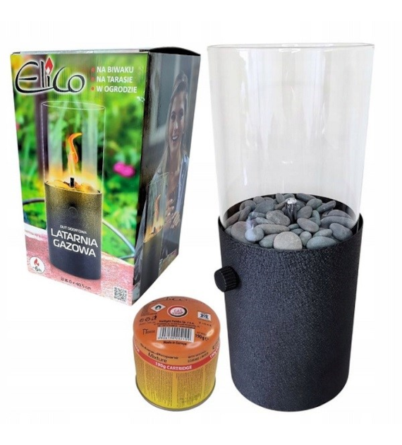 Lampa gazowa zewnętrzna FMHT700 ELICO 190g x4