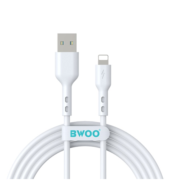 BWOO kabel USB - Lightning 2m 3A biały *GSM188859*