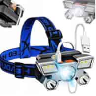 LATARKA CZOŁOWA LED USB *XJ5663*