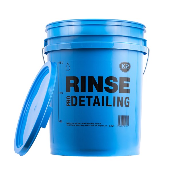 K2 WIADRO RINSE wiadro detailingowe do mycia 20l  (D7021)