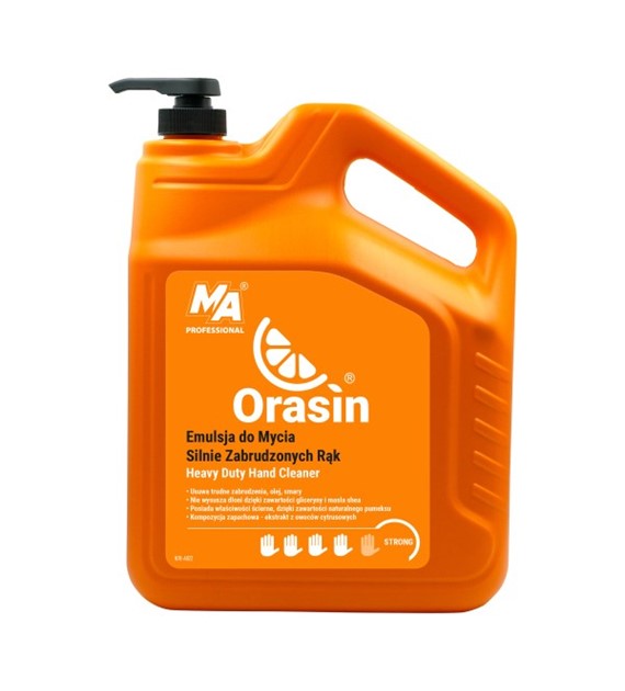 MA PRO ORASIN - pasta do mycia silnie zabrudzonych rąk 5,5kg (20-B38)