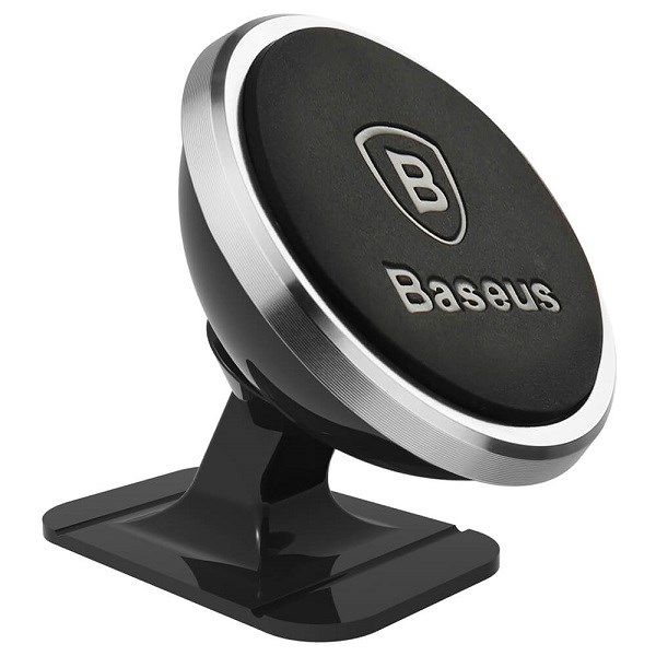 AKC.Baseus uchwyt samochodowy 360 magnetyczny srebrny *BRA012861*