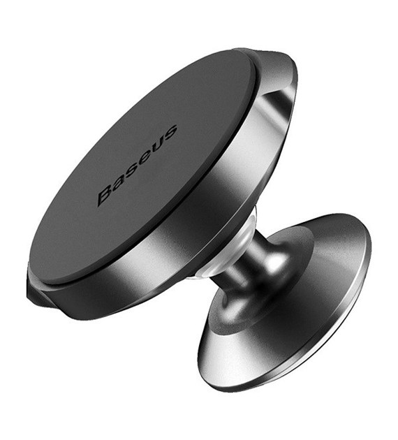 AKC.Baseus uchwyt samochodowy Small Ears magnetyczny przyklejany czarny *BRA008212*