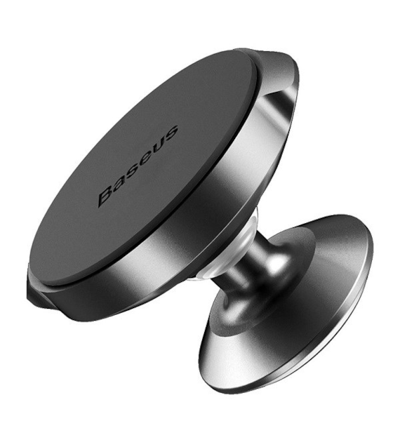 AKC.Baseus uchwyt samochodowy Small Ears magnetyczny przyklejany czarny *BRA008212*