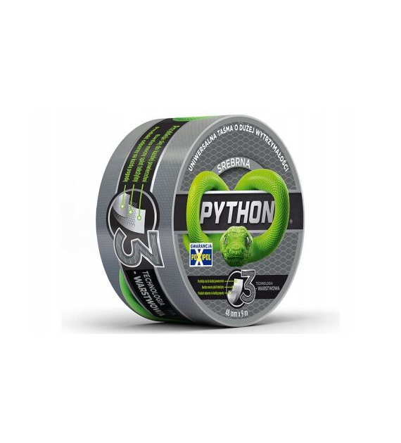Taśma PYTHON uniwersalna naprawcza srebrna 48mm x 9m
