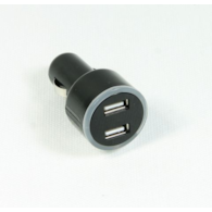 Ładowarka USB 2xUSB 12/24V 2.1A podświetlenie LED - ekspozytor pakowany po 20szt. xj qq