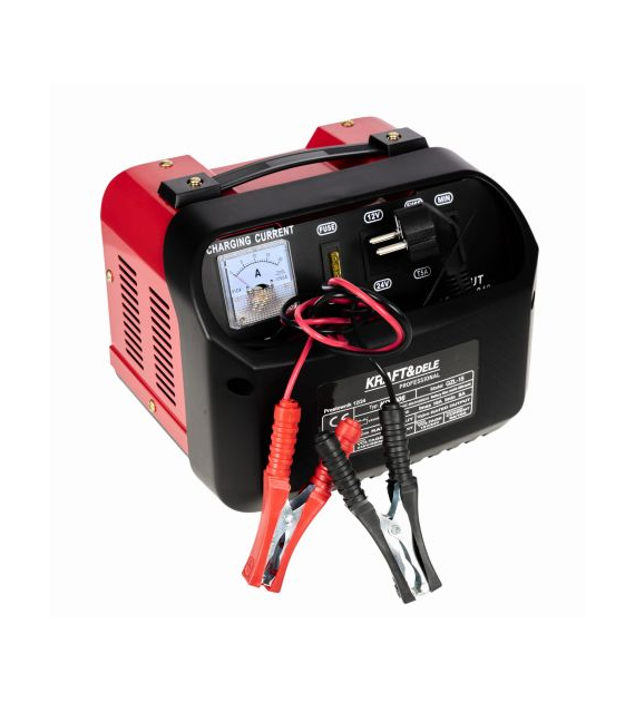Prostownik samochodowy 12V/24V 20A 200Ah KD1907 Kraft&Dele