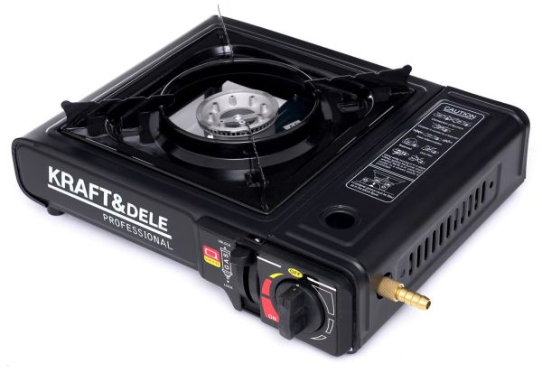 Kuchenka turystyczna gazowa w walizce KD10499 Kraft&Dele
