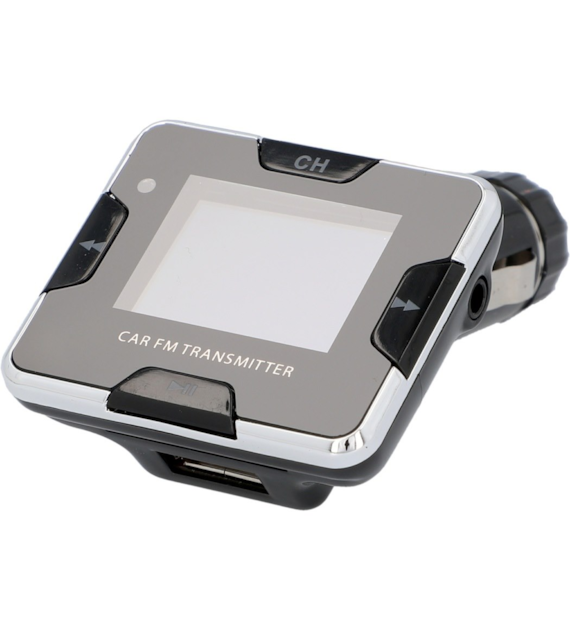 Transmiter FM MP3/WMA RDS Ekran 1,4  z pilotem 12/24V  *77105*