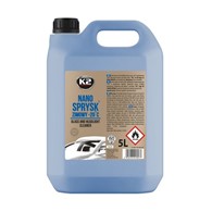 Płyn do sprysk. K2 NANO -20C 5l zimowy zapachowy op.4szt na etanolu  (Y625)