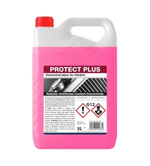 KONCENTRAT płyn do chłodnic K2 Protect Plus   5L czerwony G12  op. 3szt  (Y215C) qq