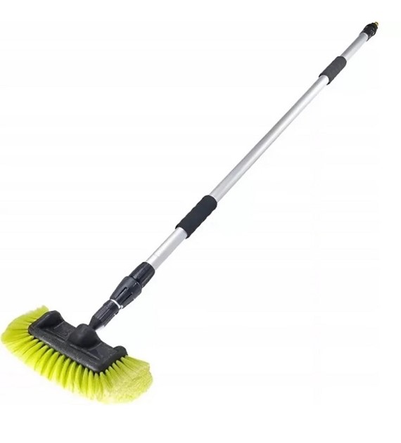 Szczotka + przedłuzka 130/230 cm teleskop przepływowa TIR, BUS 4 płaszcz. XJ5687