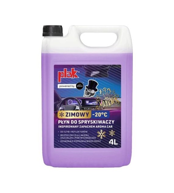 Płyn do sprysk.zimowy PLAK -20C op.4l    MUERTOS