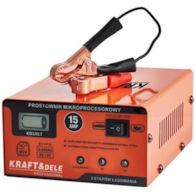Prostownik samochodowy 12V/6V 15A inteligentny KD1917 Kraft&Dele