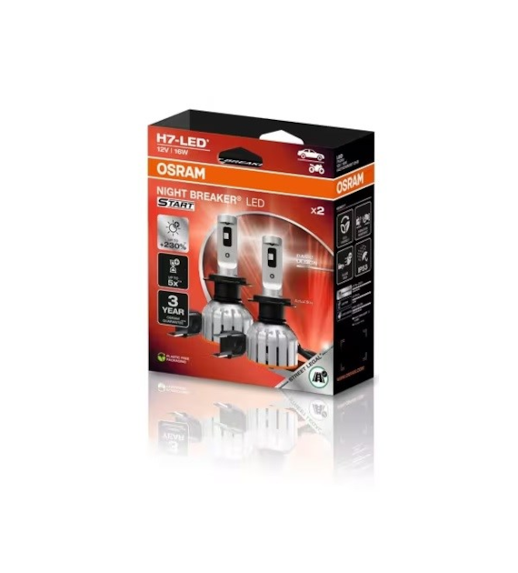 Żarówka LED 12V NIGHT BREAKER LED START H7 6000K 16W OSRAM  2HB