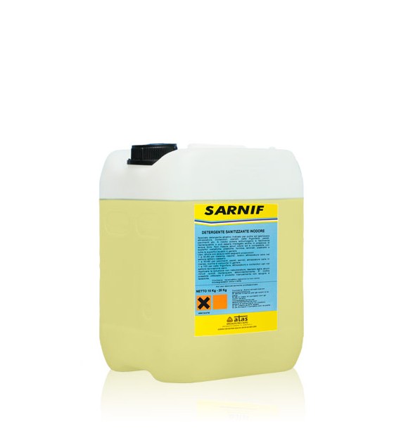 Atas-myjnia Sarnif  10kg produkt bakterio i grzybobójczy