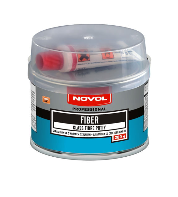 Novol szpachla z włóknem szklanym 0.20kg FIBER