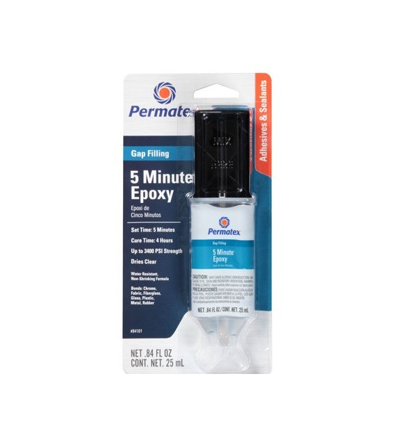 Permatex klej epoksydowy przeźroczysty 5 min. (60-020)