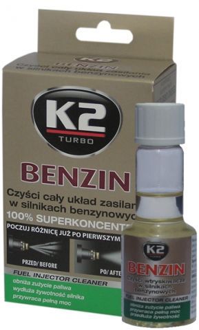 K2 BENZIN do czyszcz.wtrysk. benzyna 50g   (T311)
