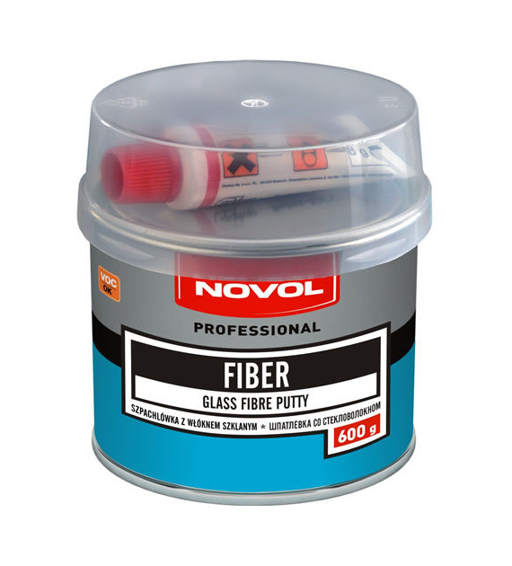 Novol szpachla z włóknem szklanym 0.60kg FIBER