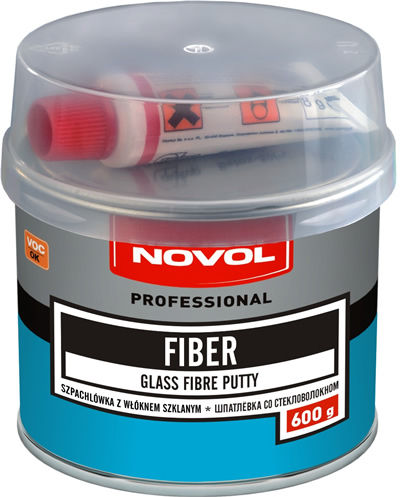 Novol szpachla z włóknem szklanym 0.60kg FIBER