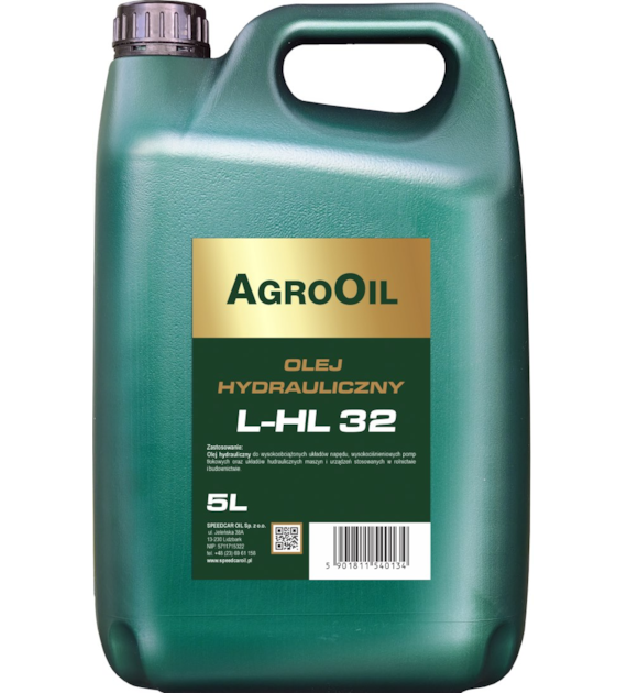 Olej AGROOIL HYDRAULIC HL 32 5L (hydrauliczny)