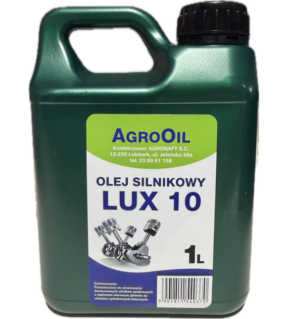 Olej AGROOIL LUX-10  1L  op.15 szt