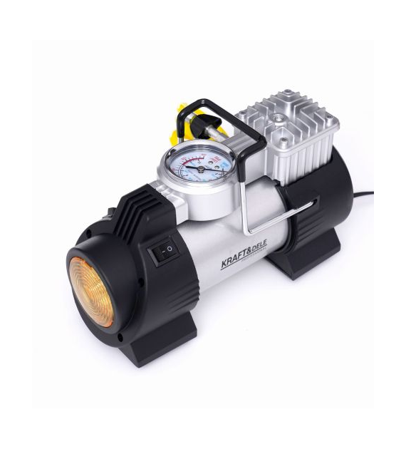 Przenośny kompresor samochodowy 12V 190W KD1468 Kraft&Dele