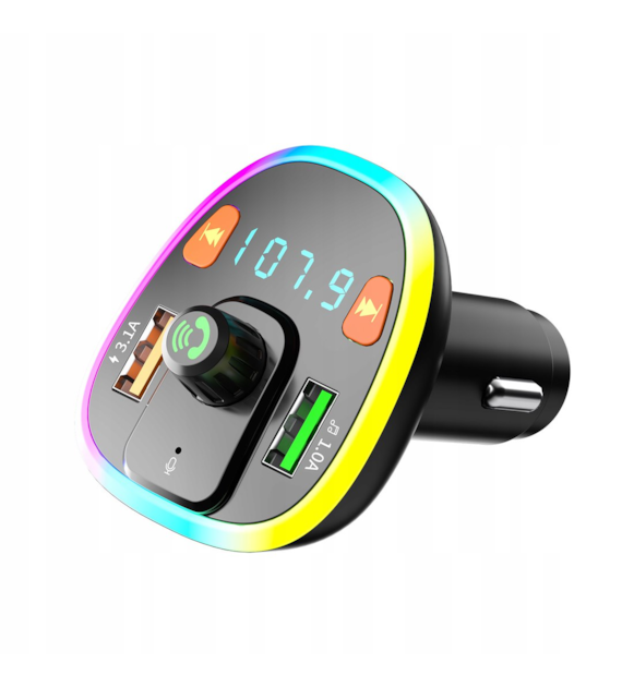 Maxlife transmiter FM BT MXFT-04 czarny *OEM103369*