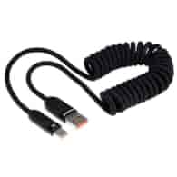 Kabel do ładowania spiralny 50-180cm USB - USB C 100W WAYME Carmotion *63095*