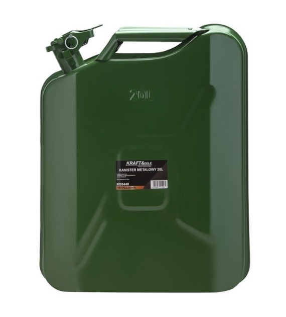 Kanister  metalowy 20L KRAFT&DELE (KD5440) + lejek