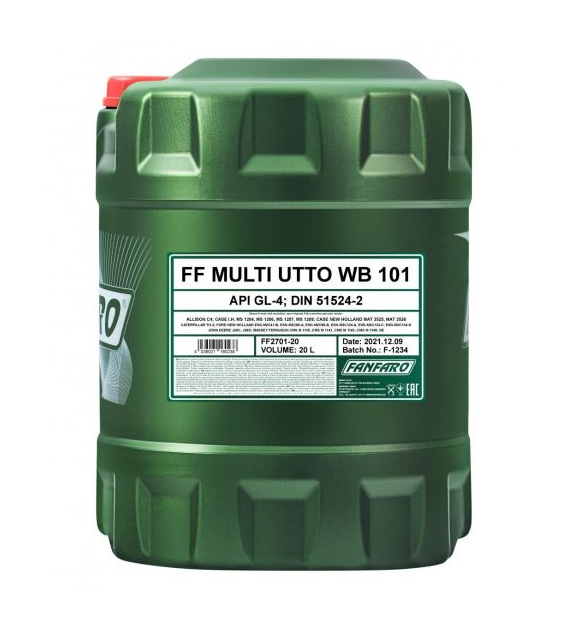 Olej Fanfaro WB 101 20l UTTO GL-4
