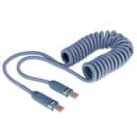 Kabel do ładowania spiralny 50-180cm USB - USB C 100W WAYME Carmotion *63096*