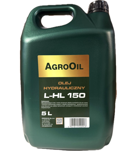 Olej AGROOIL HYDRAULIC HL 150 (hydrauliczny)   5L
