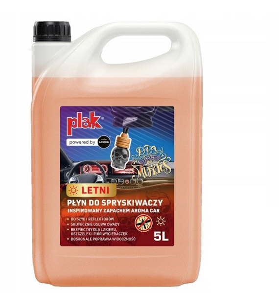 Płyn do sprysk. letni PLAK op.5l    MUERTOS