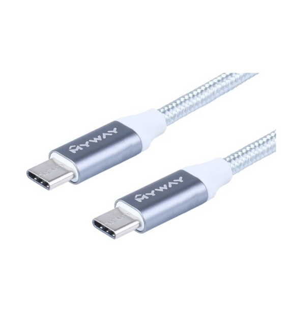 Kabel do ładowania 1,2m USB C - USB C Carmotion *63034*